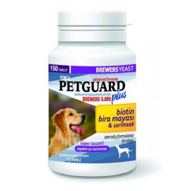 Petguard 150 Adet Biotin ve Sarımsaklı Bira Mayası Kedi Tableti 